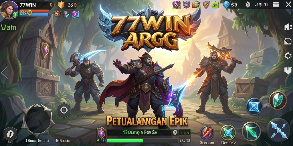 Gameplay seru di dunia fantasi ARPG 77WIN.