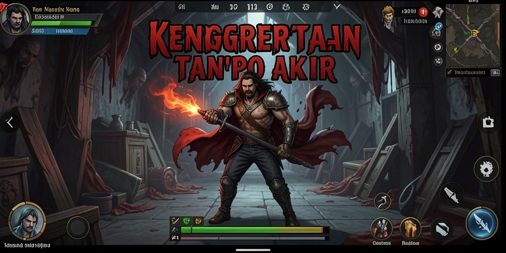 Tangkapan layar menampilkan momen menegangkan dalam gameplay S13.